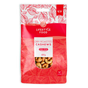 Dry Roasted Cashews Peri Peri - 100g