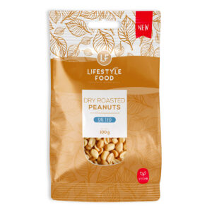 Dry Roasted Salted Peanuts - 100g