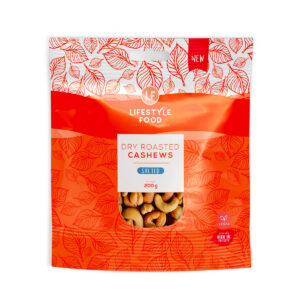 Dry Roasted Cashews Salted - 200g