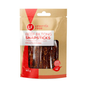 Beef Biltong Snapsticks Chilli - 40g