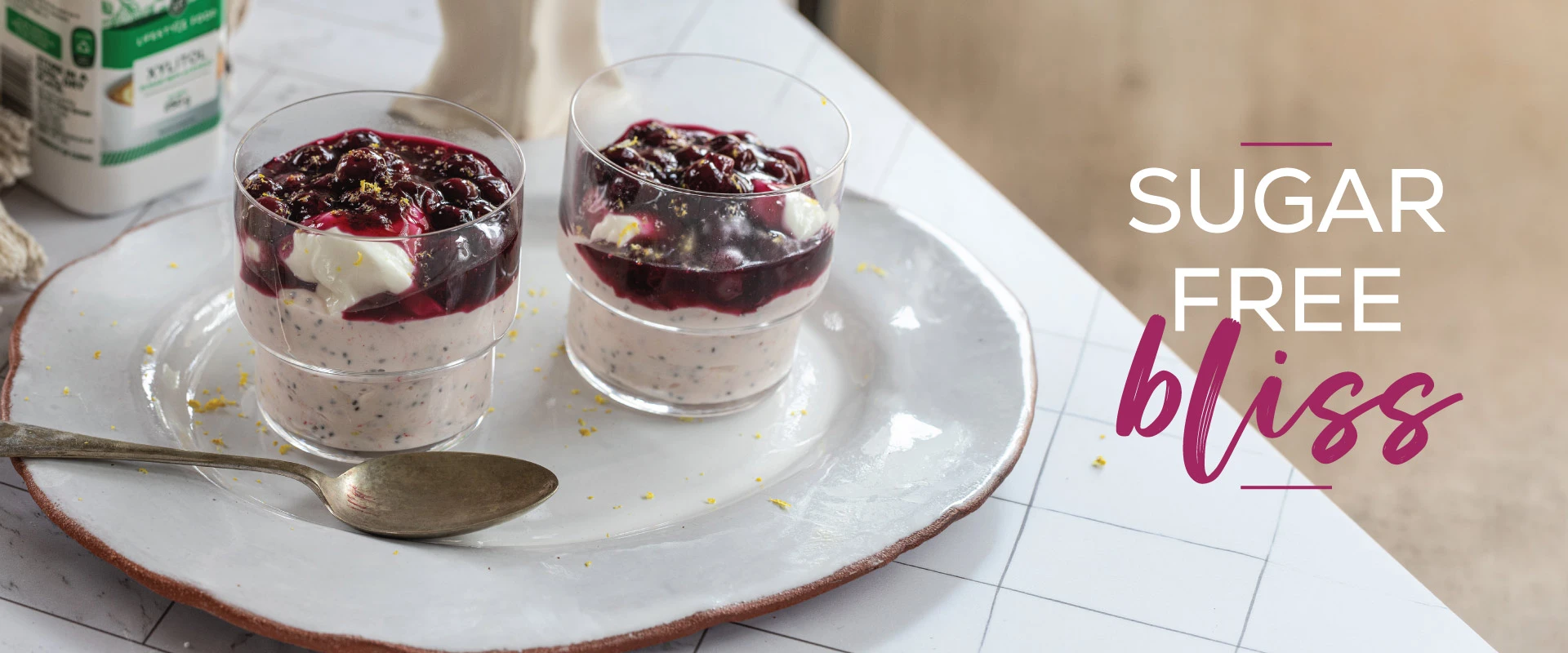 Sugar free bliss with Xylitol